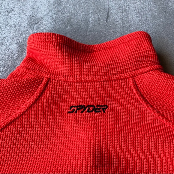 Spyder Full Zip Sweater Boys Size M - Picture 6 of 7